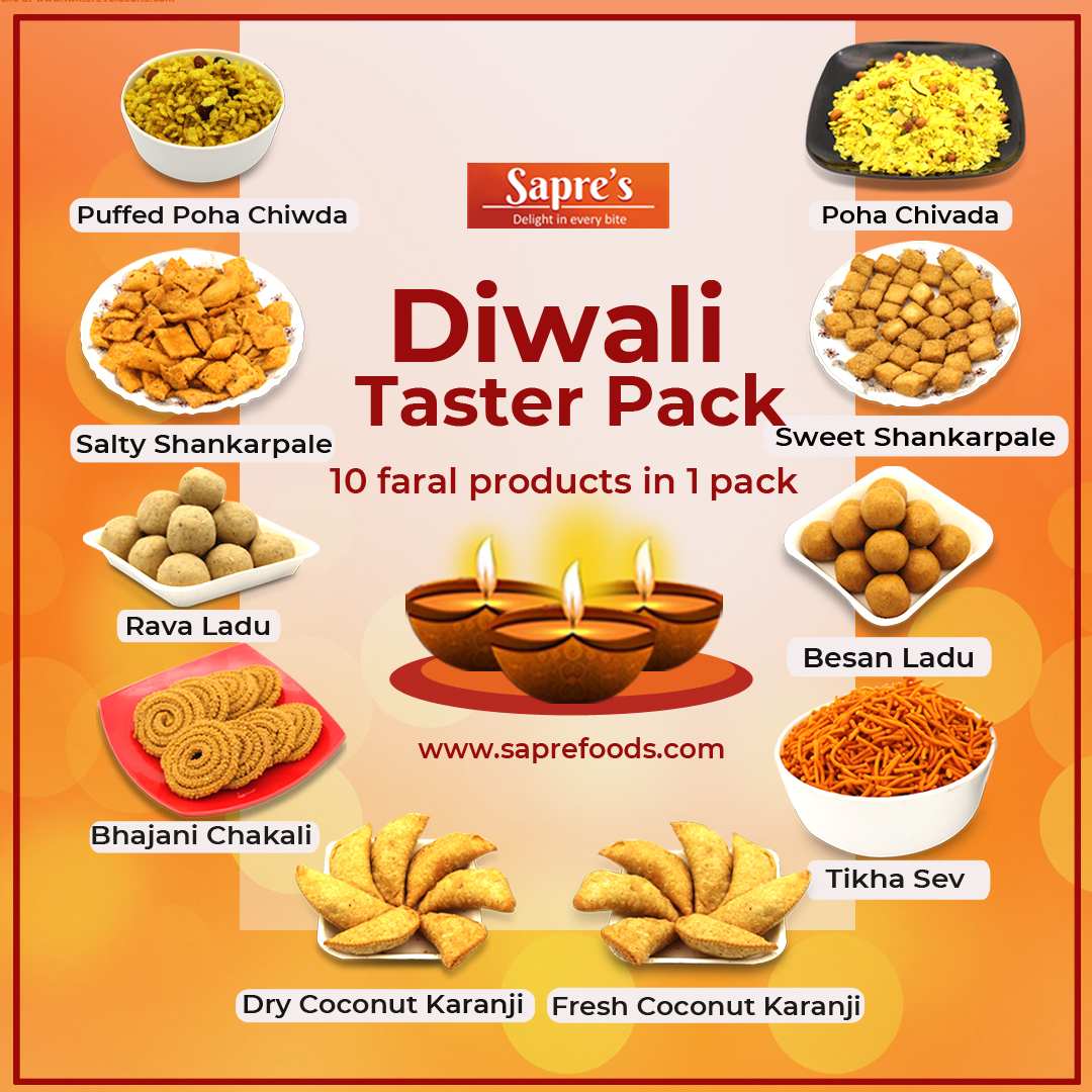 Diwali Taster Pack by Sapre's / Sapre Foods